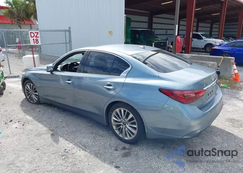 2019 Infiniti Q50 3.0T Luxe из США, поврежденный, VIN JN1EV7AP9KM543647